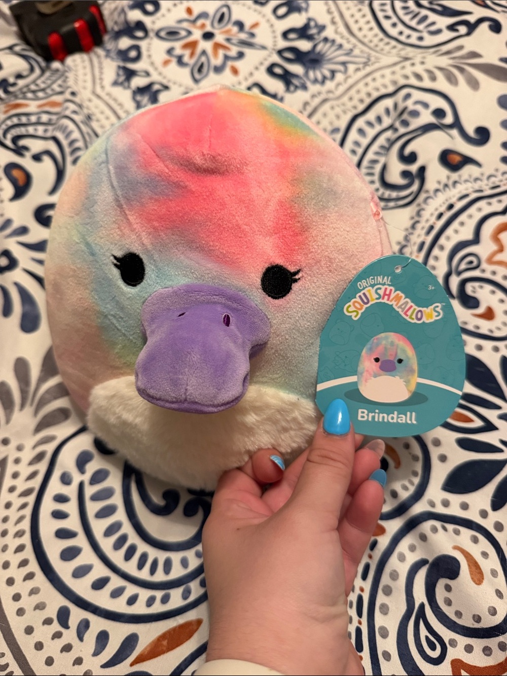 Squishmallows Brindall Plush - Multicolor Pastel